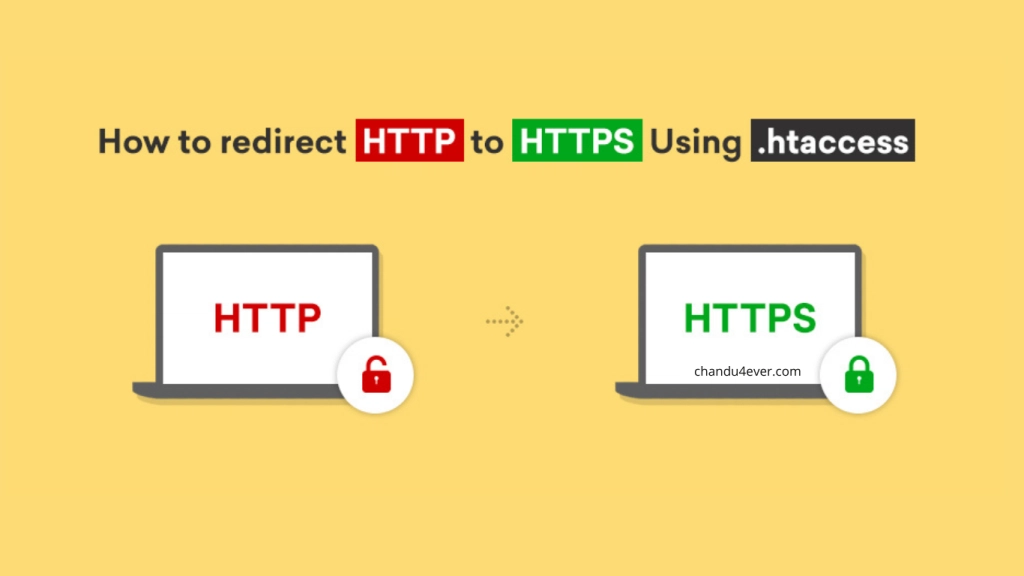 How to redirect HTTP to HTTPS Using .htaccess